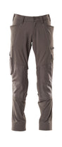 Mascot Accelerate Stretch Trousers with Kneepad Pockets - Dark Anthracite #colour_dark-anthracite