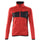 Mascot Accelerate Ladies Microfleece Jacket with Zipper #colour_traffic-red-black