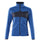 Mascot Accelerate Ladies Knitted Cardigan with Zipper #colour_azure-blue-dark-navy