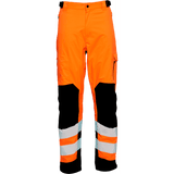 ELKA Visible Xtreme Stretch Waist Trousers 182400R #colour_hi-vis-orange-black