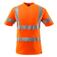 Mascot Safe Classic V-neck T-shirt #colour_hi-vis-orange