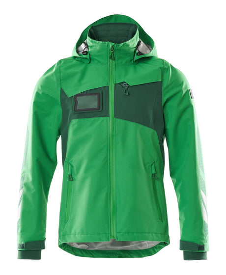 Mascot Accelerate Waterproof Outer Shell Jacket #colour_grass-green-green