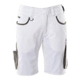 Mascot Unique Lightweight Shorts - White/Dark Anthracite #colour_white-dark-anthracite