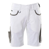 Mascot Unique Lightweight Shorts - White/Dark Anthracite #colour_white-dark-anthracite