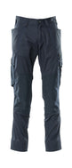 Mascot Accelerate Trousers with Kneepad Pockets - Dark Navy #colour_dark-navy