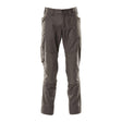 Mascot Accelerate Trousers with Kneepad Pockets - Dark Anthracite #colour_dark-anthracite