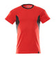 Mascot Accelerate Modern Fit T-shirt #colour_traffic-red-black