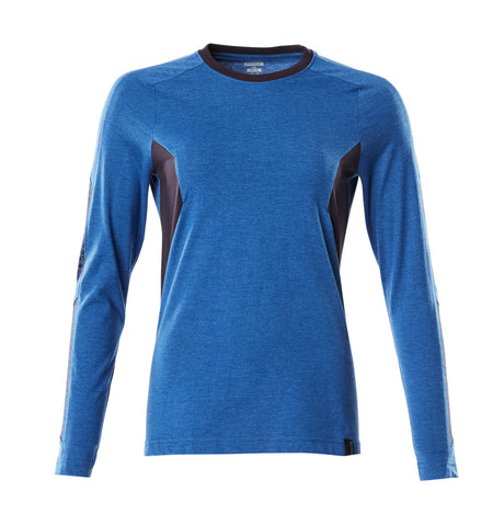 Mascot Accelerate Ladies Long-Sleeved T-Shirt #colour_azure-blue-dark-navy