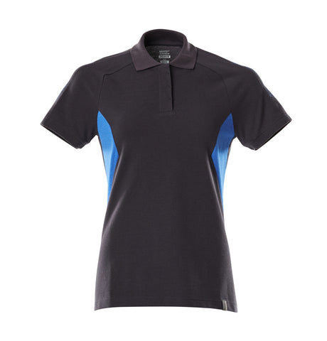 Mascot Accelerate Ladies Fit Polo Shirt #colour_dark-navy-azure-blue