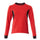 Mascot Accelerate Ladies Fit Sweatshirt #colour_traffic-red-black