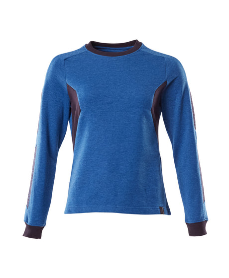 Mascot Accelerate Ladies Fit Sweatshirt #colour_azure-blue-dark-navy