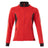 Mascot Accelerate Ladies Fit Zippered Sweatshirt #colour_traffic-red-black