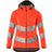 Mascot Safe Supreme Ladies Fit Softshell Jacket #colour_hi-vis-red