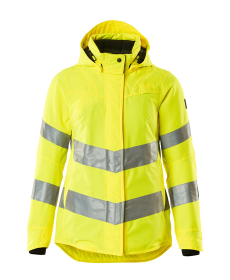 Mascot Safe Supreme Ladies Fit Winter Jacket #colour_hi-vis-yellow