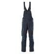 Mascot Accelerate Bib & Brace with Kneepad Pockets - Dark Navy #colour_dark-navy