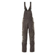Mascot Accelerate Bib & Brace with Kneepad Pockets - Dark Anthracite #colour_dark-anthracite