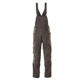Mascot Accelerate Bib & Brace with Kneepad Pockets - Dark Anthracite #colour_dark-anthracite