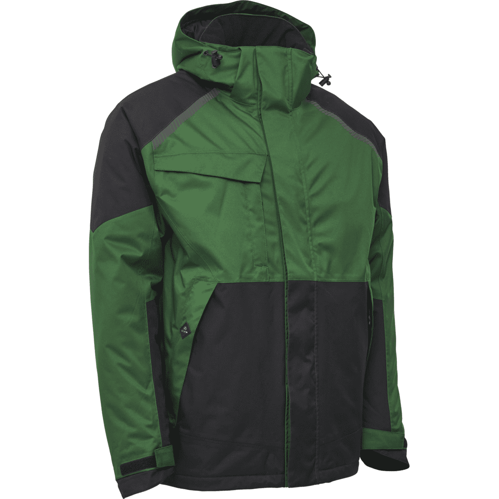 ELKA Working Xtreme Stretch Winter Jacket 186100 #colour_green-black