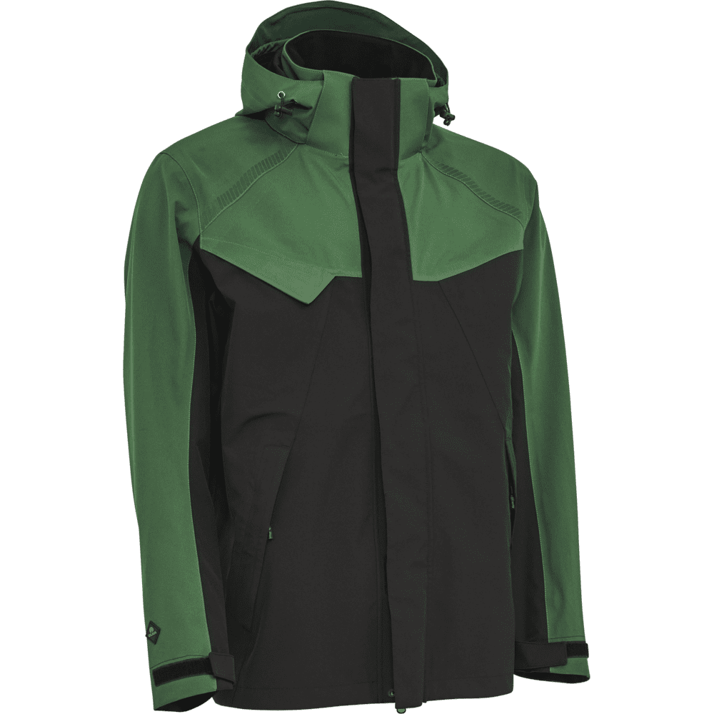 ELKA Working Xtreme Stretch 3 layer Jacket 186101 #colour_green-black