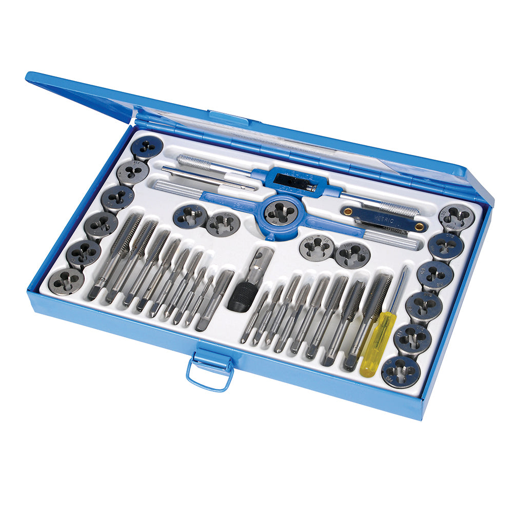 Silverline Expert Tap & Die Set 40Pce