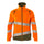 Mascot Accelerate Safe Ladies Fit Ultimate Stretch Work Jacket #colour_hi-vis-orange-moss-green