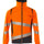 Mascot Accelerate Safe Ultimate Stretch Work Jacket #colour_hi-vis-orange-dark-navy