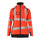 Mascot Accelerate Safe Ladies Lightweight Outer Shell Jacket #colour_hi-vis-red-dark-navy