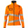 Mascot Accelerate Safe Ladies Fit Softshell Jacket #colour_hi-vis-orange-dark-navy
