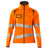 Mascot Accelerate Safe Ladies Fit Softshell Jacket #colour_hi-vis-orange-dark-anthracite