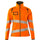 Mascot Accelerate Safe Ladies Fit Softshell Jacket #colour_hi-vis-orange-moss-green