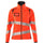 Mascot Accelerate Safe Ladies Fit Softshell Jacket #colour_hi-vis-red-dark-navy