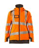 Mascot Accelerate Safe Winter Jacket for Ladies with CLIMascot #colour_hi-vis-orange-dark-anthracite