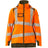 Mascot Accelerate Safe Winter Jacket for Ladies with CLIMascot #colour_hi-vis-orange-moss-green