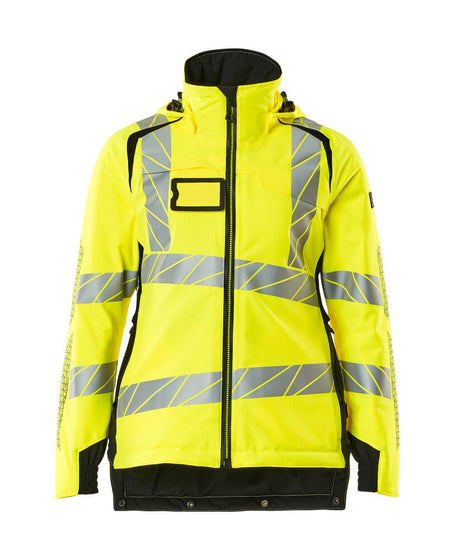 Mascot Accelerate Safe Winter Jacket for Ladies with CLIMascot #colour_hi-vis-yellow-black