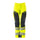Mascot Accelerate Safe Ladies Diamond Fit Trousers with Kneepad Pockets - Hi-Vis Yellow/Navy #colour_hi-vis-yellow-navy