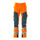 Mascot Accelerate Safe Trousers with Kneepad Pockets - Hi-Vis Orange/Dark Petroleum #colour_hi-vis-orange-dark-petroleum