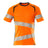 Mascot Accelerate Safe Modern Fit T-shirt #colour_hi-vis-orange-dark-navy