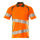 Mascot Accelerate Safe Modern Fit Polo Shirt #colour_hi-vis-orange-moss-green