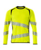 Mascot Accelerate Safe Modern Fit Sweatshirt #colour_hi-vis-yellow-black