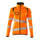 Mascot Accelerate Safe Ladies Microfleece Jacket with Zipper #colour_hi-vis-orange-dark-anthracite
