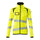 Mascot Accelerate Safe Ladies Microfleece Jacket with Zipper #colour_hi-vis-yellow-black