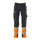 Mascot Accelerate Safe Trousers with Kneepad Pockets - Dark Navy/Hi-Vis Orange #colour_dark-navy-hi-vis-orange