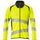 Mascot Accelerate Safe Modern Fit Zippered Sweatshirt #colour_hi-vis-yellow-black