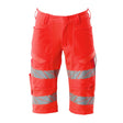 Mascot Accelerate Safe Ultimate Stretch Shorts #colour_hi-vis-red