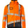 Mascot Accelerate Safe Lightweight Lined Outer Shell Jacket #colour_hi-vis-orange-dark-navy