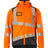 Mascot Accelerate Safe Lightweight Lined Outer Shell Jacket #colour_hi-vis-orange-dark-navy
