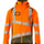 Mascot Accelerate Safe Lightweight Lined Outer Shell Jacket #colour_hi-vis-orange-moss-green