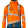 Mascot Accelerate Safe Lightweight Lined Outer Shell Jacket #colour_hi-vis-orange-dark-petroleum