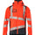 Mascot Accelerate Safe Lightweight Lined Outer Shell Jacket #colour_hi-vis-red-dark-navy