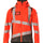Mascot Accelerate Safe Lightweight Lined Outer Shell Jacket #colour_hi-vis-red-dark-anthracite